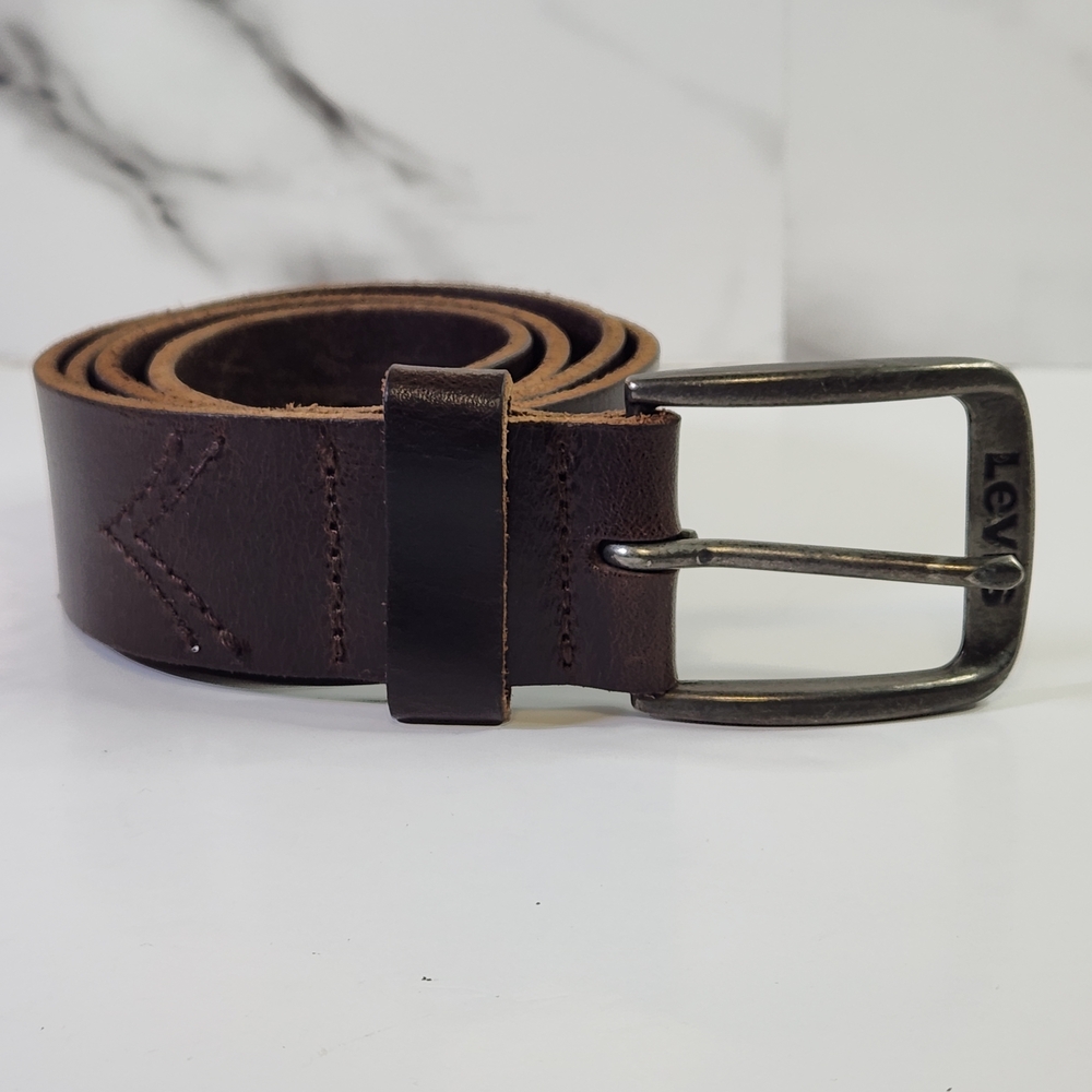 Levi's Genuine Leather Belt Brown for Men